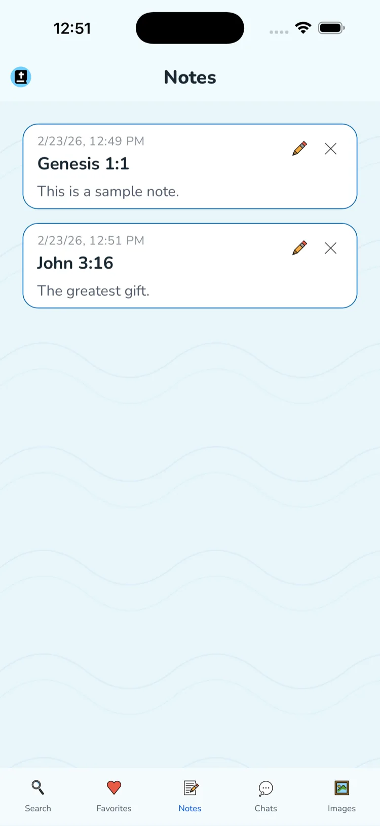 Hey Bible personal notes